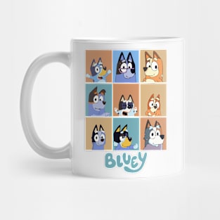 bluey art Mug